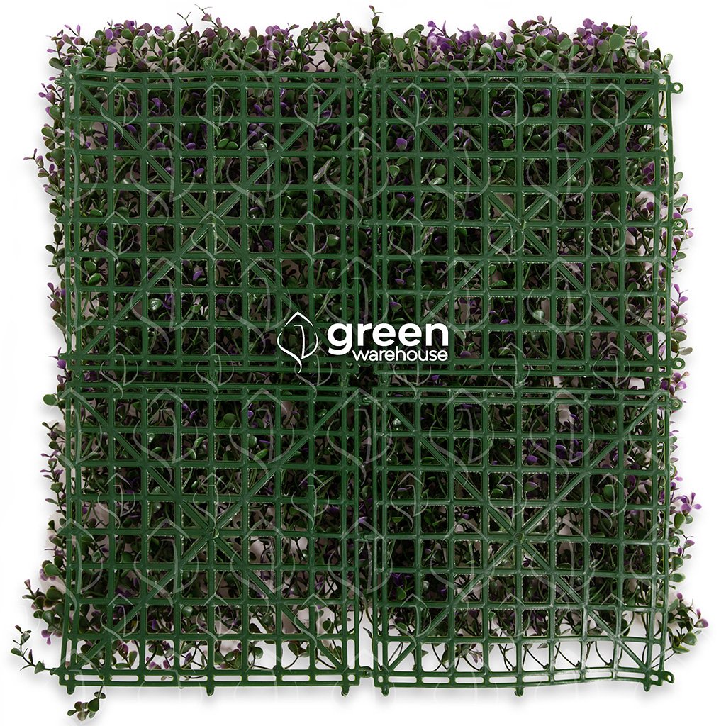 Due to the details and the material from which the Lavender Artificial Foliage panel is made, its installation can be much easier and faster.