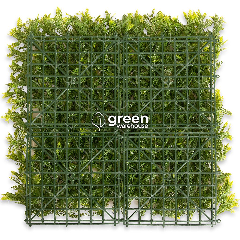Due to the details and the material from which the Japanese Fern Artificial Foliage panel is made, its installation is much simpler and faster.