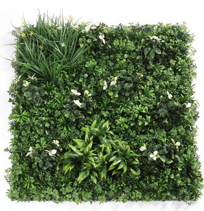 Black Forest - Artificial Hedge Panel for Green Walls - 40"x40" (10.76 sqft) - Green Warehouse
