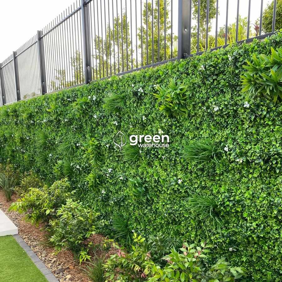 Black Forest - Artificial Hedge Panel for Green Walls - 40"x40" (10.76 sqft)