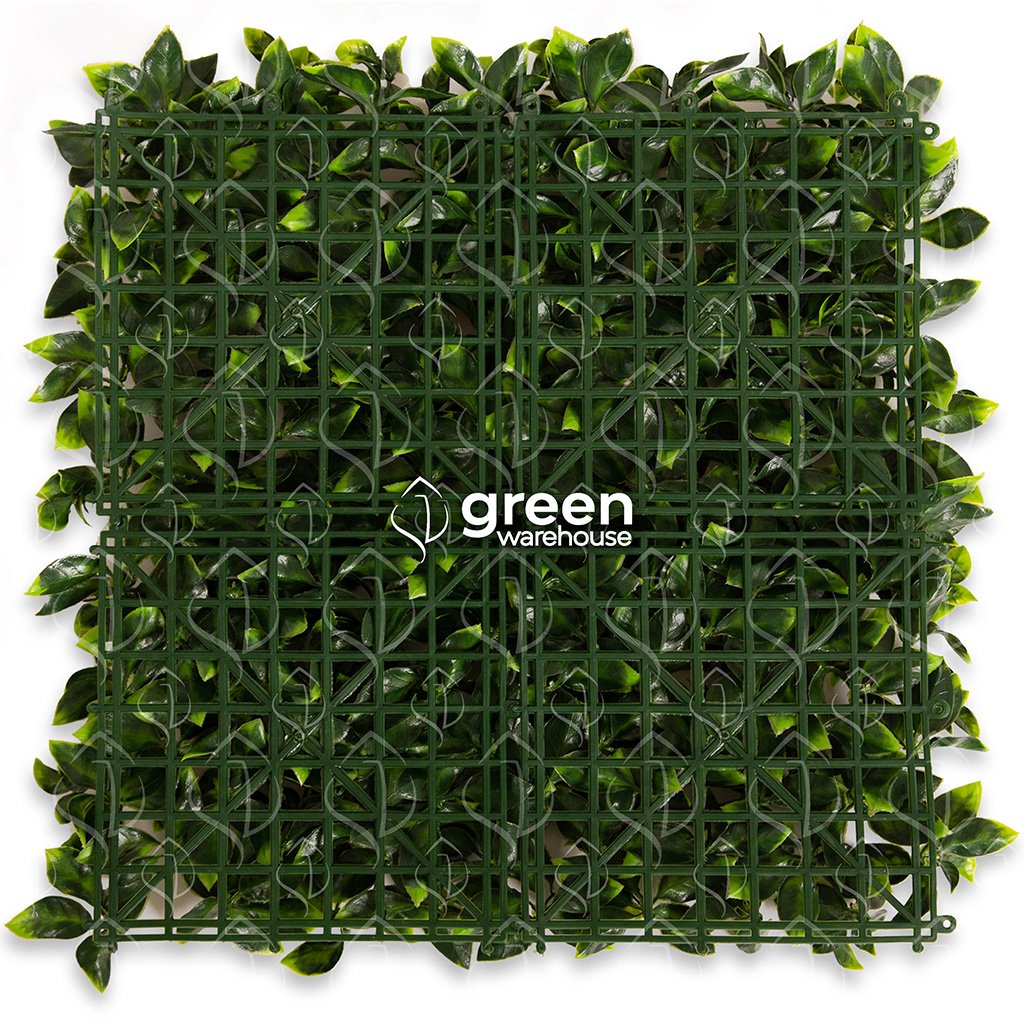 Due to the details and the material from which the Gardenia Leaf Artificial Foliage panel is made, its installation is much easier and faster.