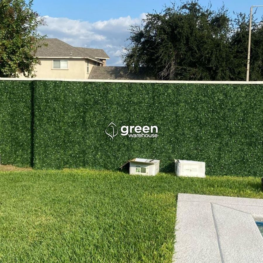 Jasmine - Artificial Hedge Panel for Green Walls - 40"x40" (10.76 sqft)