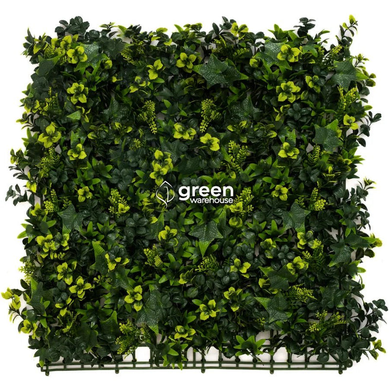 Spring Mixed Ivy Artificial Green Wall Panels 40