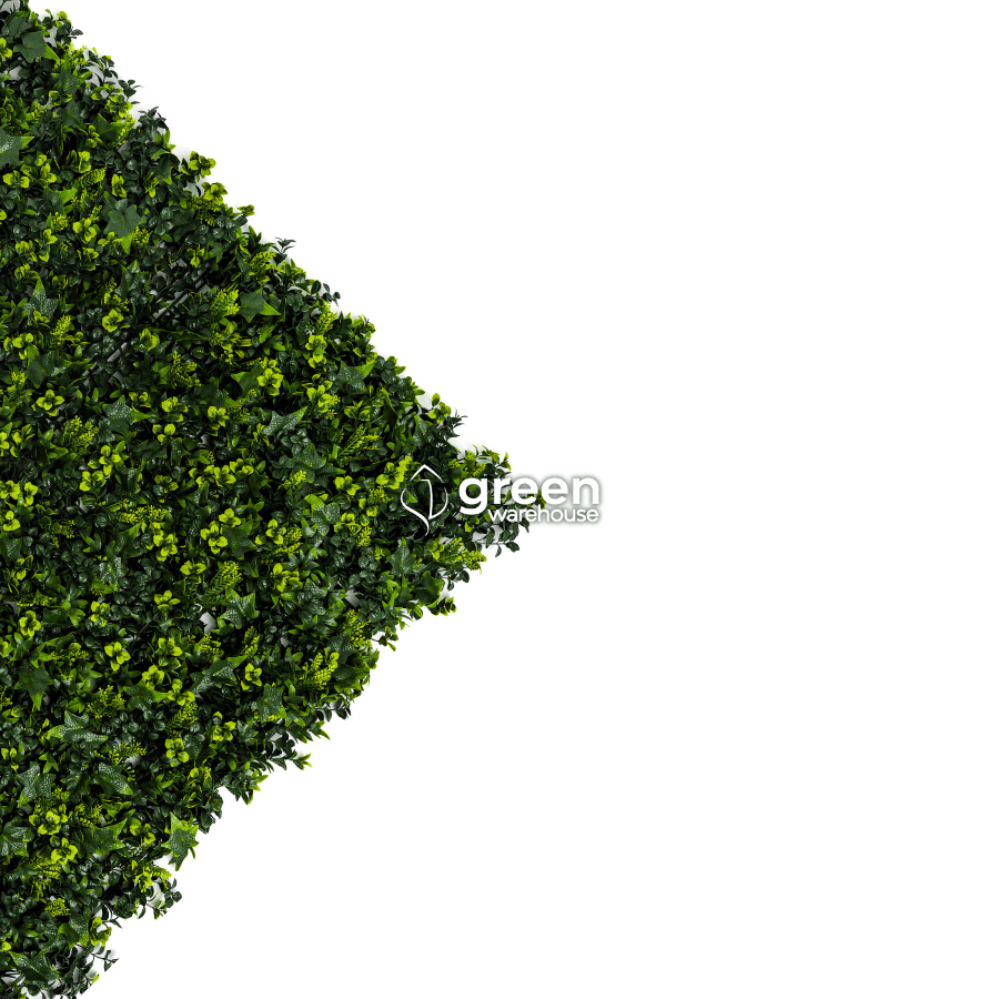 Mixed Fern - Artificial Hedge Panel for Green Walls - 40"x40" (10.76 sqft)
