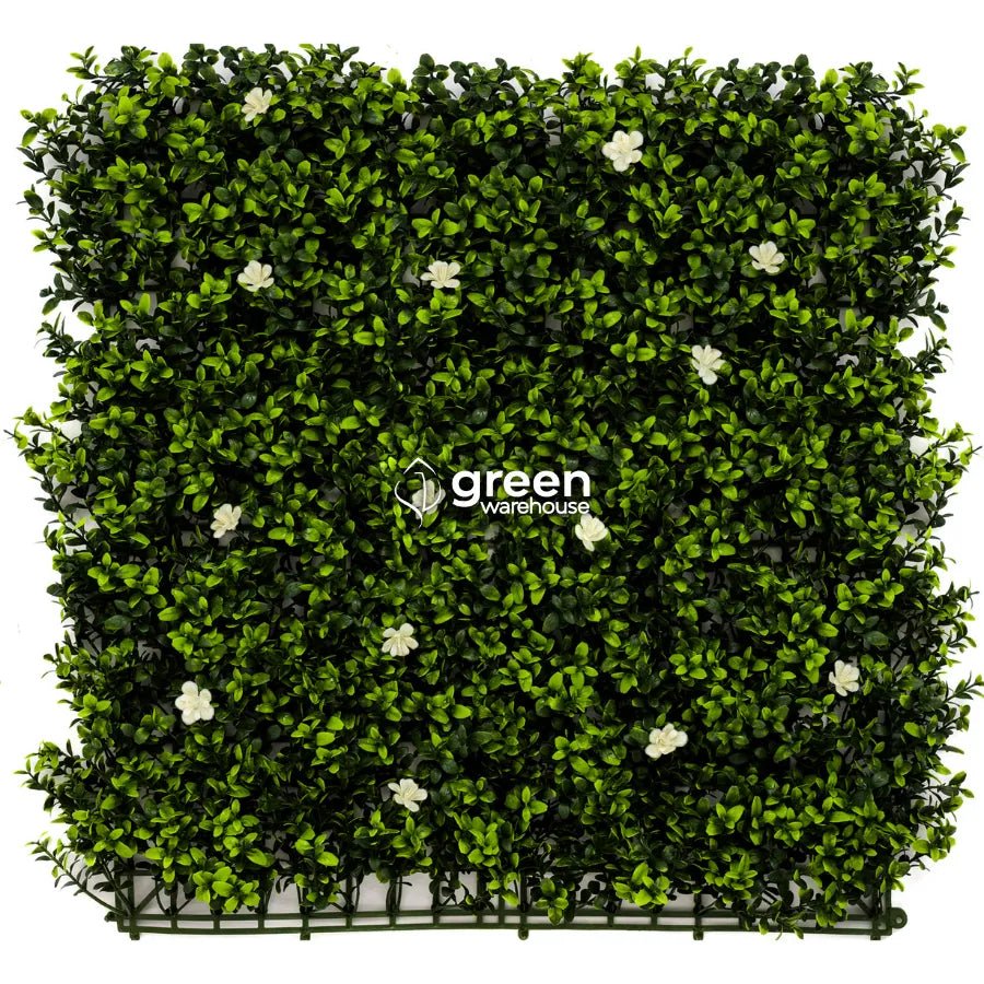Myrtle Flower - Artificial Hedge Panel for Green Walls - 40"x40" (10.76 sqft)