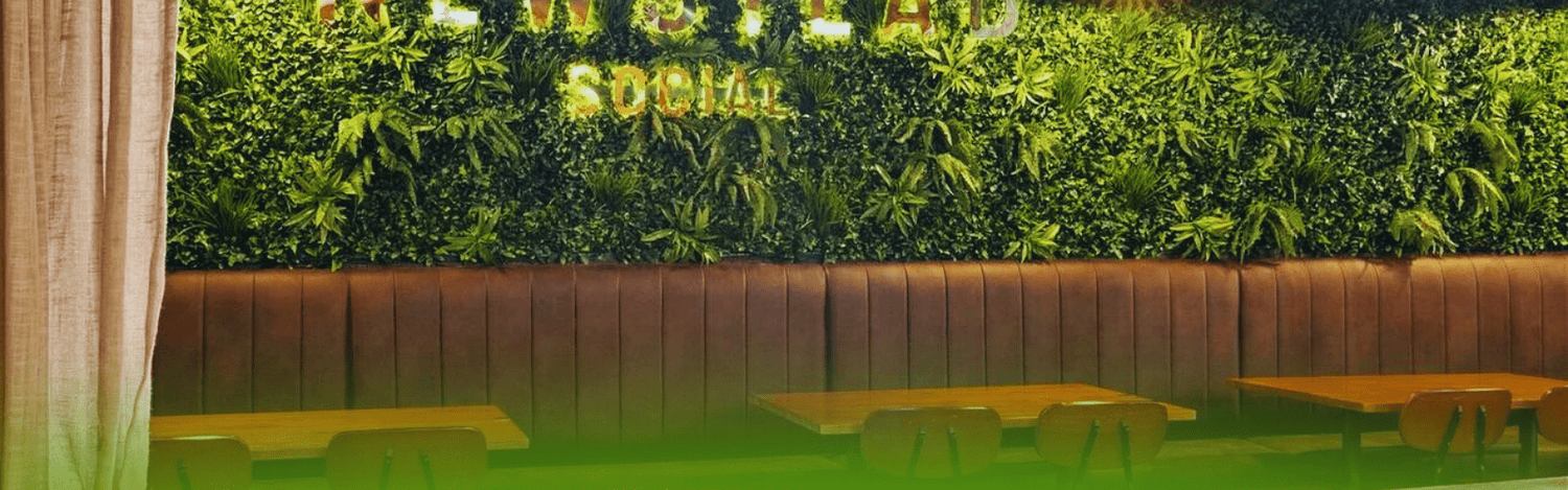 Artificial greenery for restaurants: Clean, stylish, and no-maintenance décor