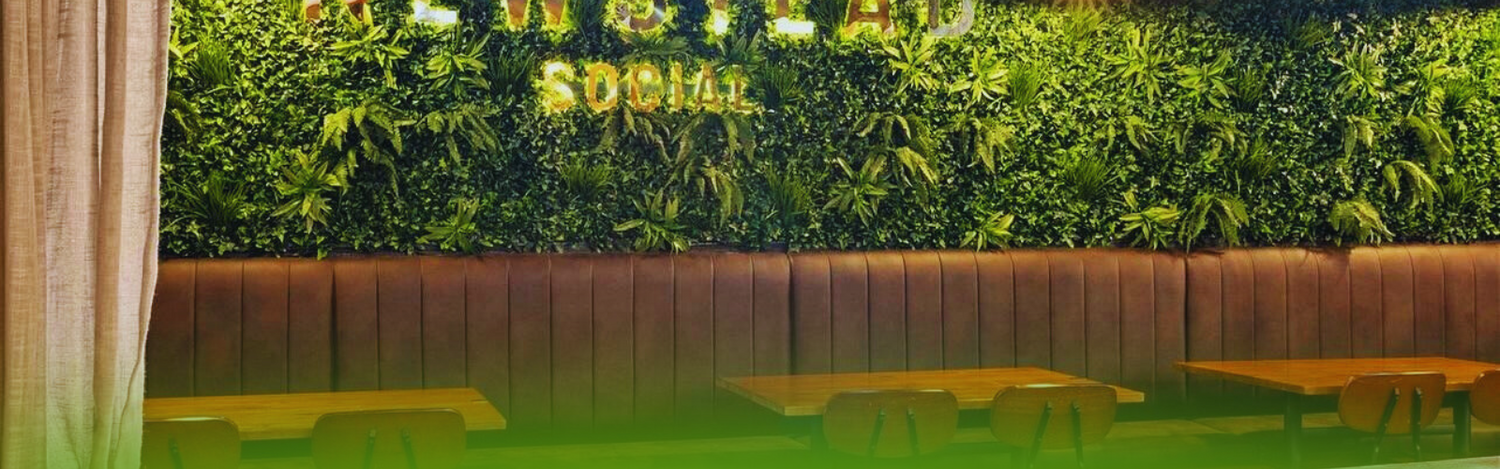 Artificial greenery for restaurants: Clean, stylish, and no-maintenance décor