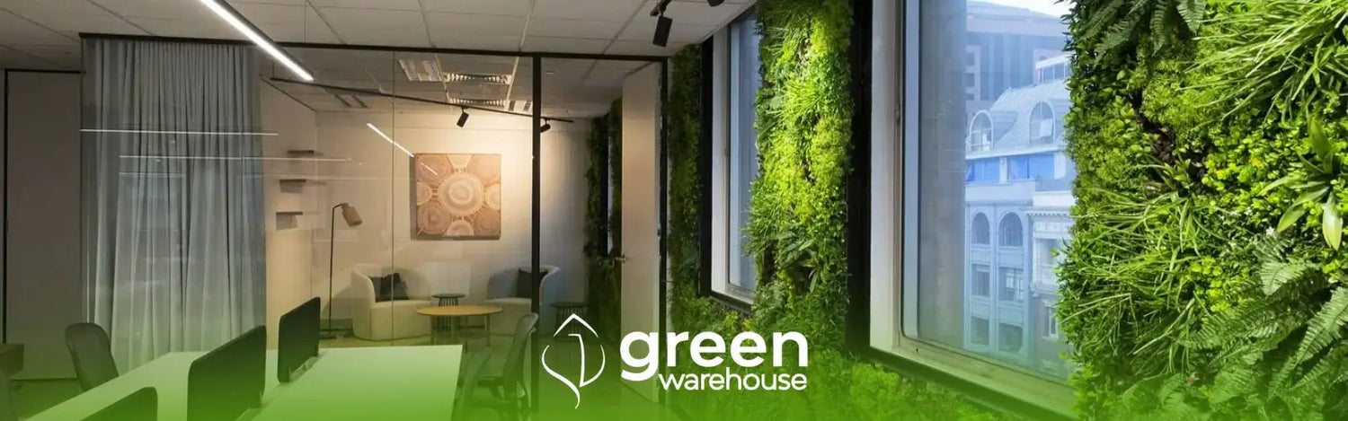 Artificial green walls in offices: Boost productivity and style