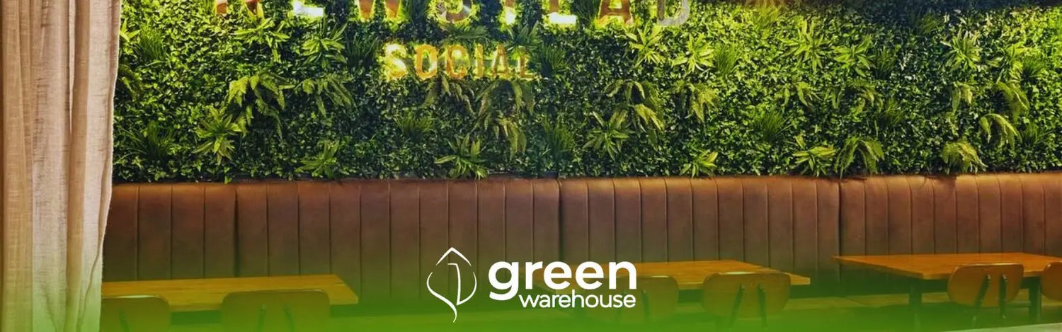 Artificial greenery for restaurants: Clean, stylish, and no-maintenance décor