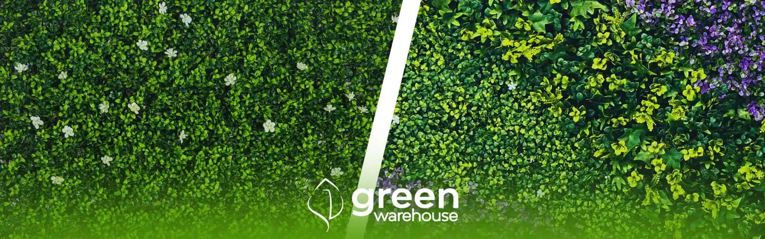 Uniform or mixed? choosing the perfect artificial green wall design