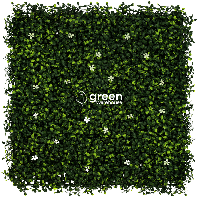 Jasmine - Artificial Hedge Panel for Green Walls - 40"x40" (10.76 sqft)