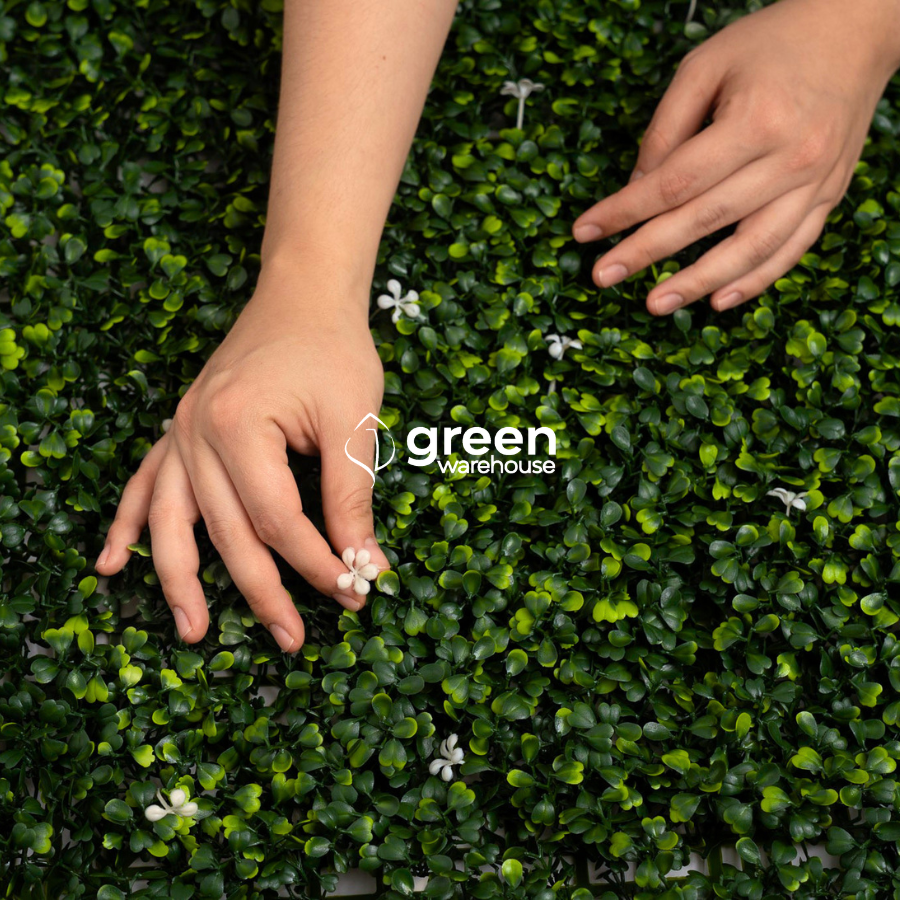 Jasmine - Artificial Hedge Panel for Green Walls - 40"x40" (10.76 sqft)