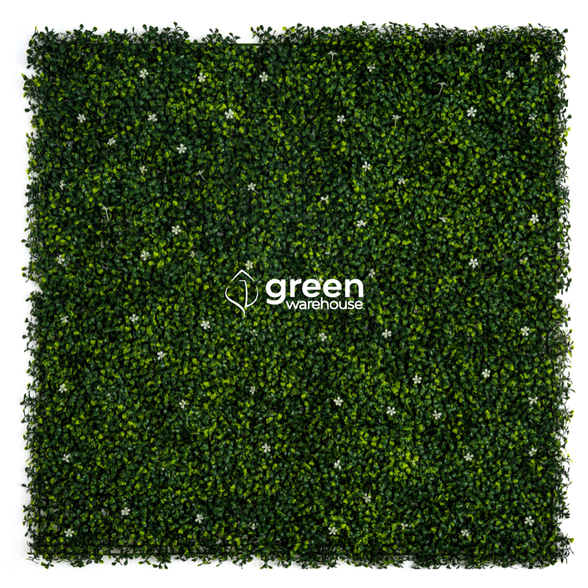 Jasmine - Artificial Hedge Panel for Green Walls - 40"x40" (10.76 sqft)