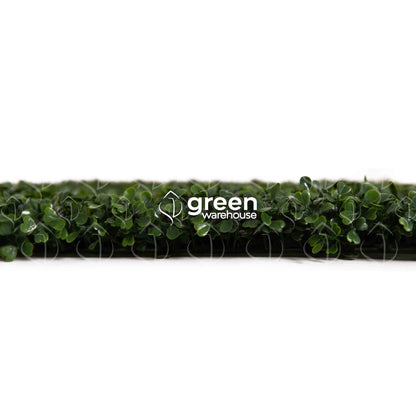 Boxwood Artificial Foliage has a small, dark green leaf and a nice texture.