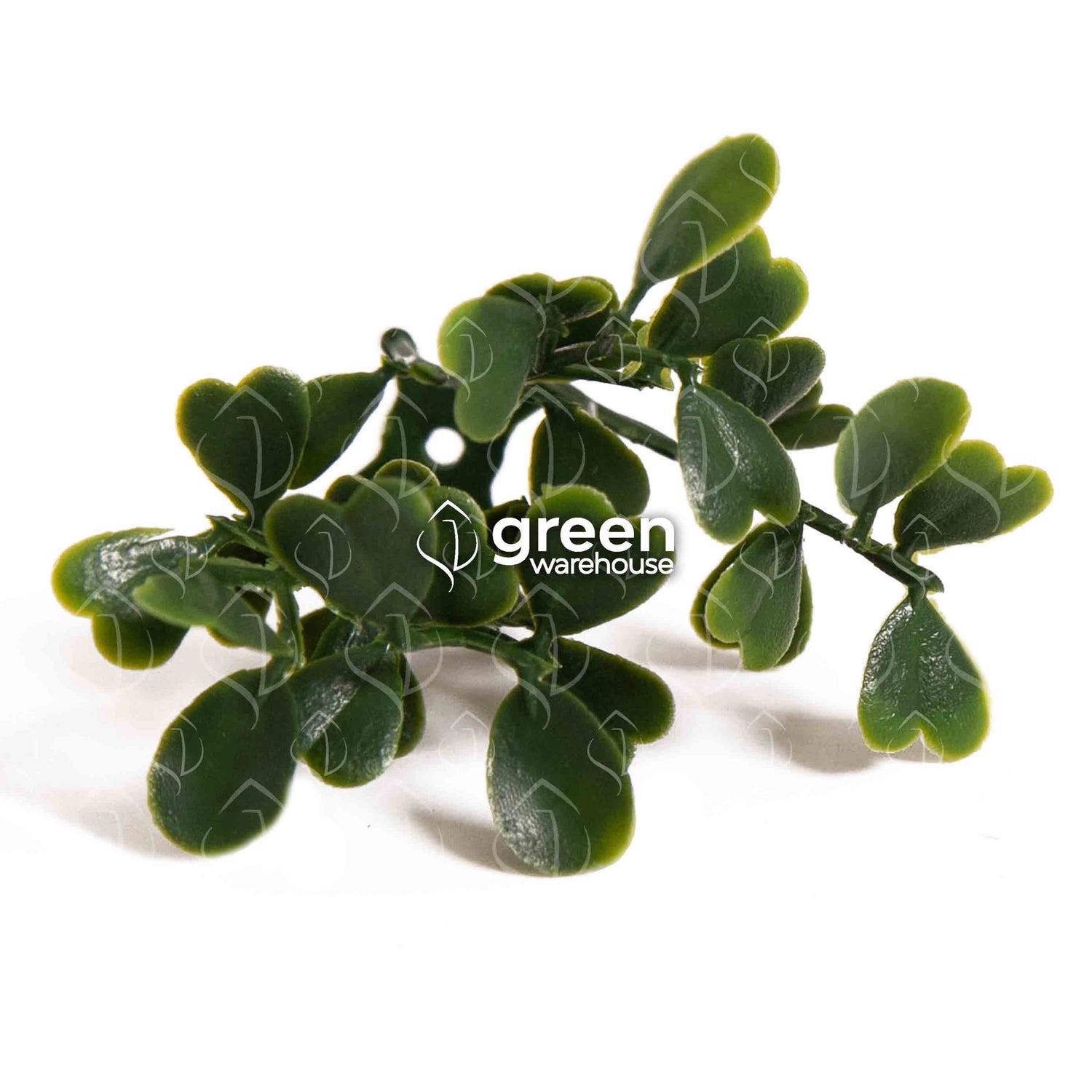 Boxwood Artificial Foliage has a small, dark green leaf and a pleasant texture. The foliage is ideal for spaces where a uniform appearance is required.