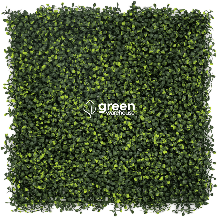 Artificial Boxwood Hedge Panel 40x40 UV-protected greenery, ideal decorative backdrop for fences, patios, privacy walls, wedding backdrops, and low-maintenance artificial green wall décor.
