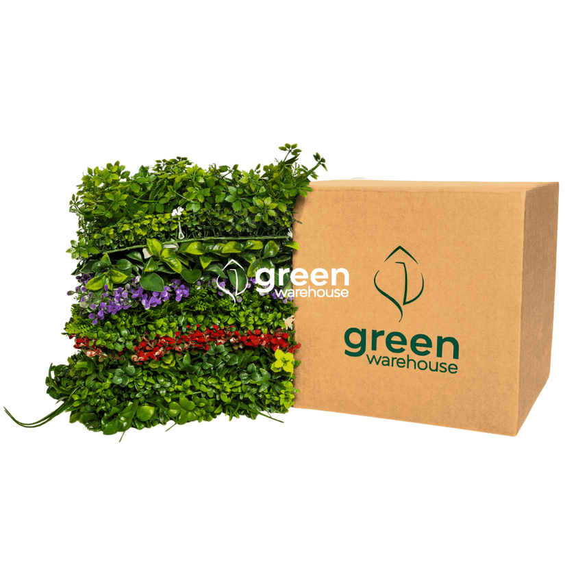 Green wall samples 25x25 inch panels. Test realistic artificial foliage with UV-protected greenery. Ideal for designers, distributors, and artificial hedge projects