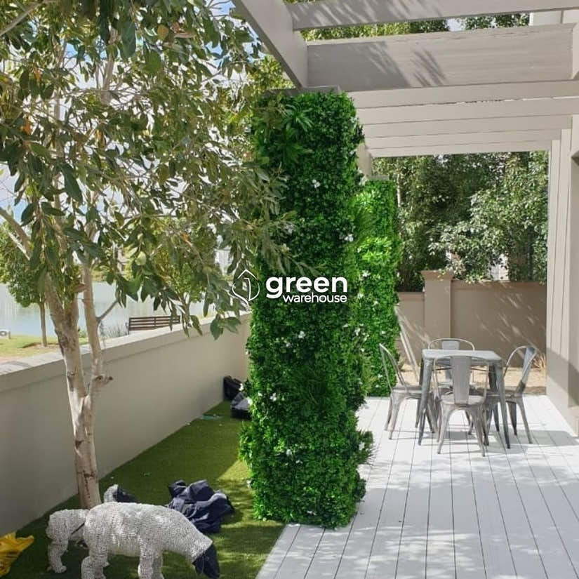 Black Forest  - Artificial Hedge Panel for Green Walls - 40"x40" (10.76 sqft)