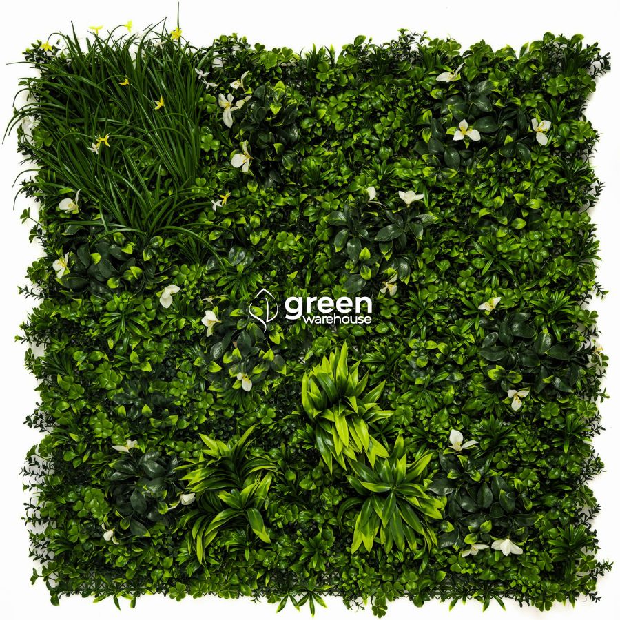 Black Forest  - Artificial Hedge Panel for Green Walls - 40&quot;x40&quot; (10.76 sqft)