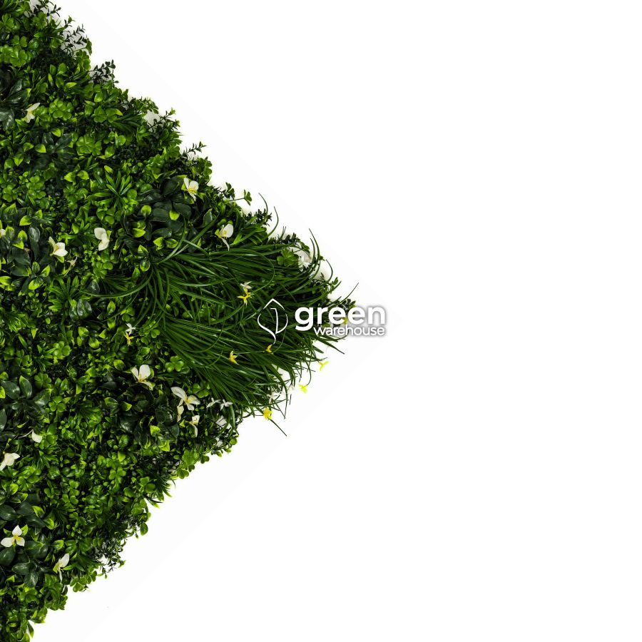 Black Forest  - Artificial Hedge Panel for Green Walls - 40&quot;x40&quot; (10.76 sqft)