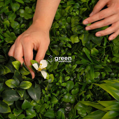 Black Forest  - Artificial Hedge Panel for Green Walls - 40&quot;x40&quot; (10.76 sqft)