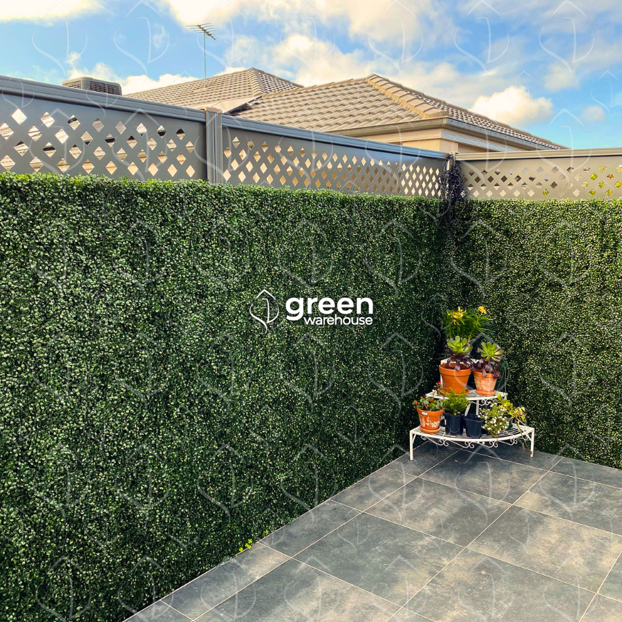 Boxwoood - Artificial Hedge Panel for Green Walls - 40"x40" (10.76 sqft)