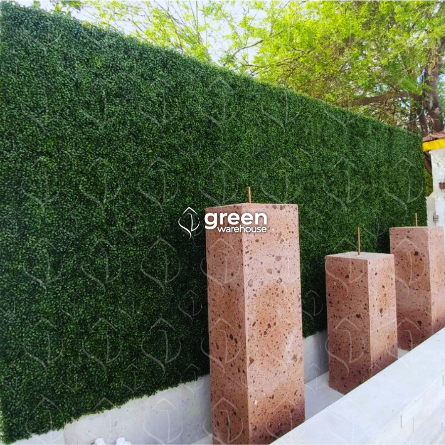 Boxwoood - Artificial Hedge Panel for Green Walls - 40"x40" (10.76 sqft)