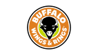 Buffalo Wings & Rings brand logo displayed as part of Green Warehouse client collaborations and commercial green wall projects.