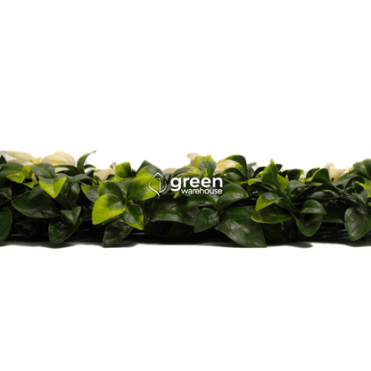 Gardenia Flower - Artificial Hedge Panel for Green Walls - 40&quot;x40&quot; (10.76 sqft)