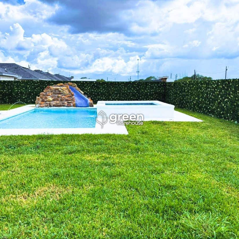 Gardenia Flower - Artificial Hedge Panel for Green Walls - 40"x40" (10.76 sqft)