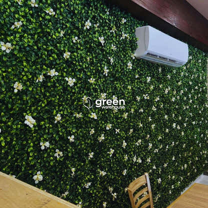 Gardenia Flower - Artificial Hedge Panel for Green Walls - 40"x40" (10.76 sqft)
