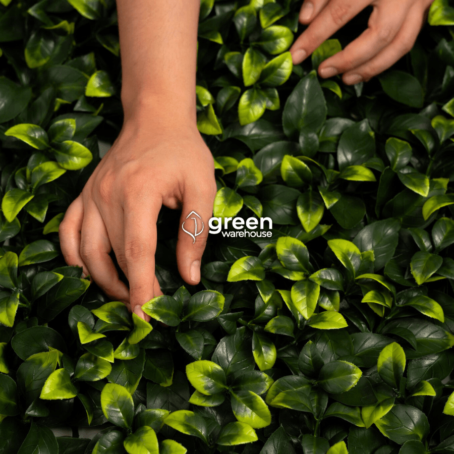 Gardenia Leaf - Artificial Hedge Panel for Green Walls - 40&quot;x40&quot; (10.76 sqft)