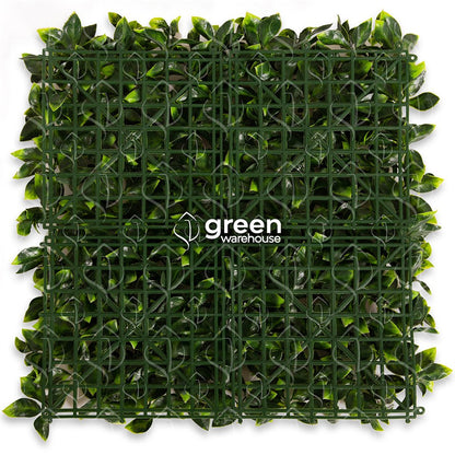 Due to the details and the material from which the Gardenia Leaf Artificial Foliage panel is made, its installation is much easier and faster.