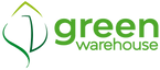 Green Warehouse logo, symbolizing artificial greenery, hedge panels, and decorative green wall solutions