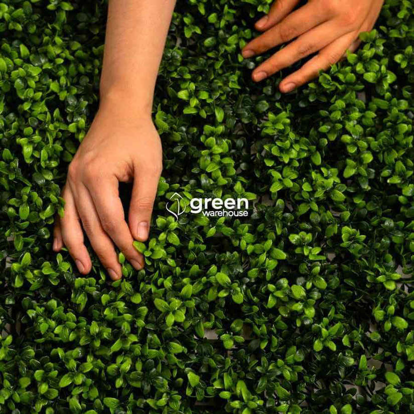 Myrtle Leaf - Artificial Hedge Panel for Green Walls -40"x40" (10.76 sqft)