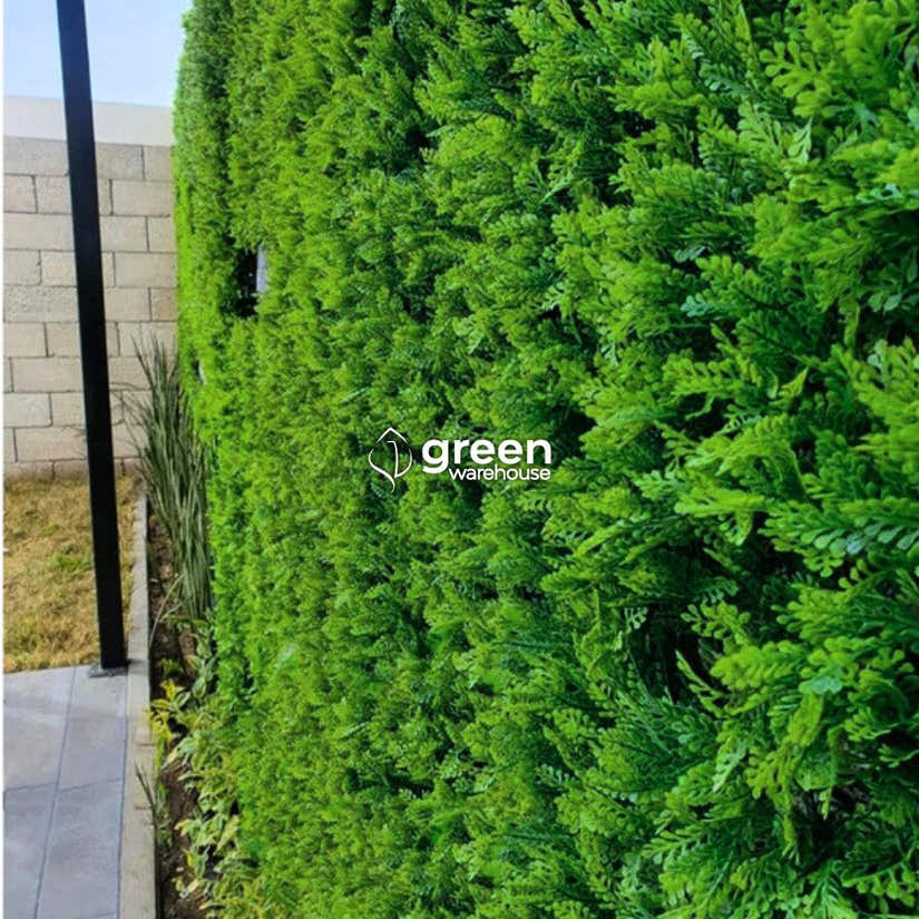 Japanese Fern - Artificial Hedge Panel for Green Walls - 40"x40" (10.76 sqft)