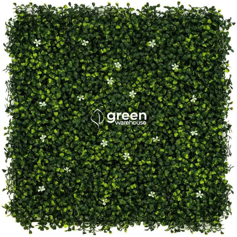 Jasmine - Artificial Hedge Panel for Green Walls - 40"x40" (10.76 sqft)