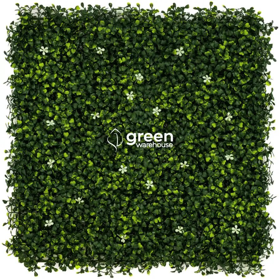 Jasmine - Artificial Hedge Panel for Green Walls - 40&quot;x40&quot; (10.76 sqft)