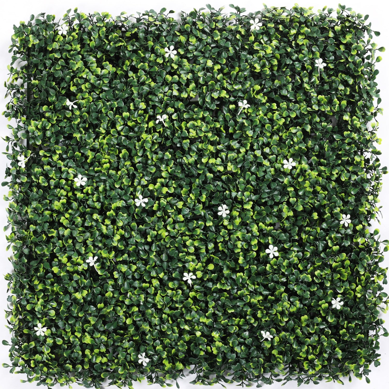 Jasmine - Artificial Hedge Panel for Green Walls - 40&quot;x40&quot; (10.76 sqft) - Green Warehouse