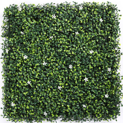 Jasmine - Artificial Hedge Panel for Green Walls - 40&quot;x40&quot; (10.76 sqft) - Green Warehouse
