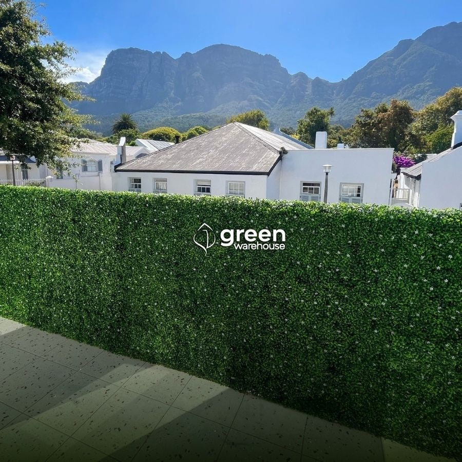Jasmine - Artificial Hedge Panel for Green Walls - 40"x40" (10.76 sqft)