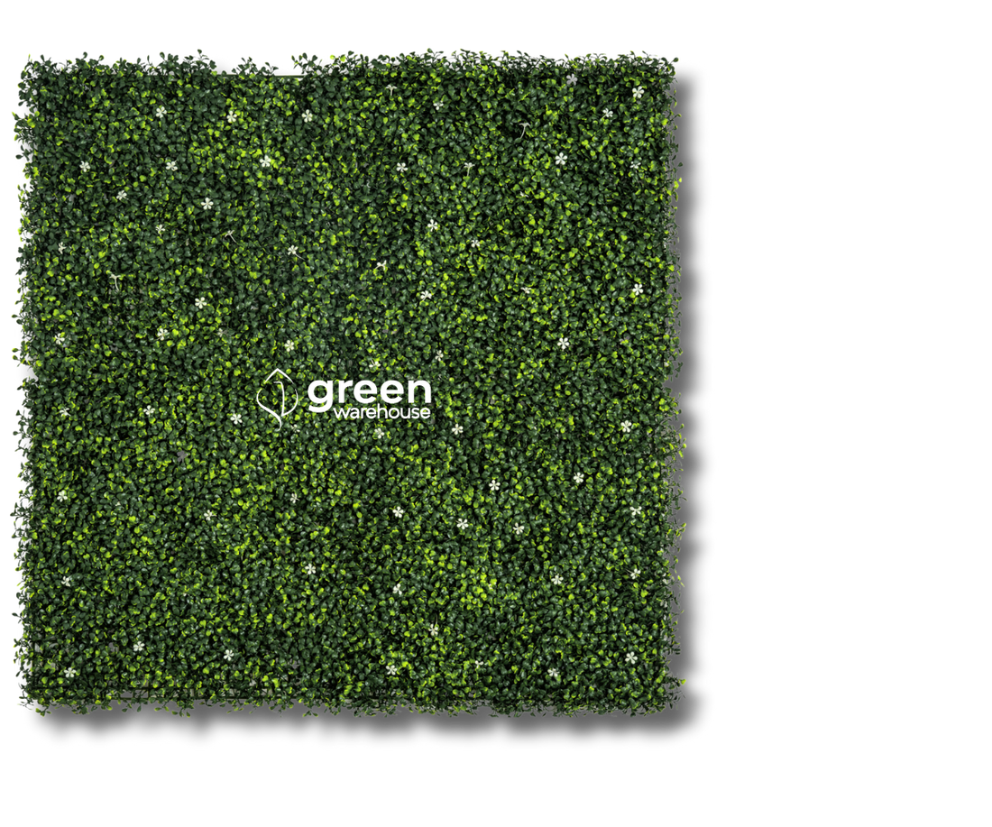 Jasmine - Artificial Hedge Panel for Green Walls - 40"x40" (10.76 sqft)