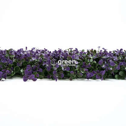 Lavander Myrtle - Artificial Hedge Panel for Green Walls - 40&quot;x40&quot; (10.76 sqft)