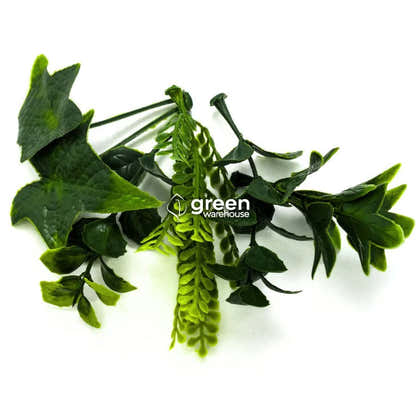 Mixed Fern - Artificial Hedge Panel for Green Walls - 40&quot;x40&quot; (10.76 sqft)