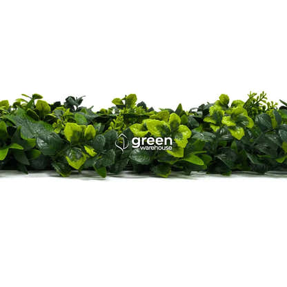 Mixed Fern - Artificial Hedge Panel for Green Walls - 40&quot;x40&quot; (10.76 sqft)