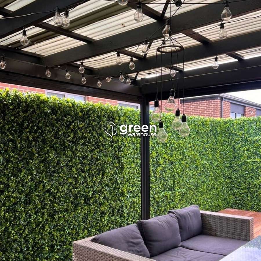 Mixed Fern - Artificial Hedge Panel for Green Walls - 40"x40" (10.76 sqft)