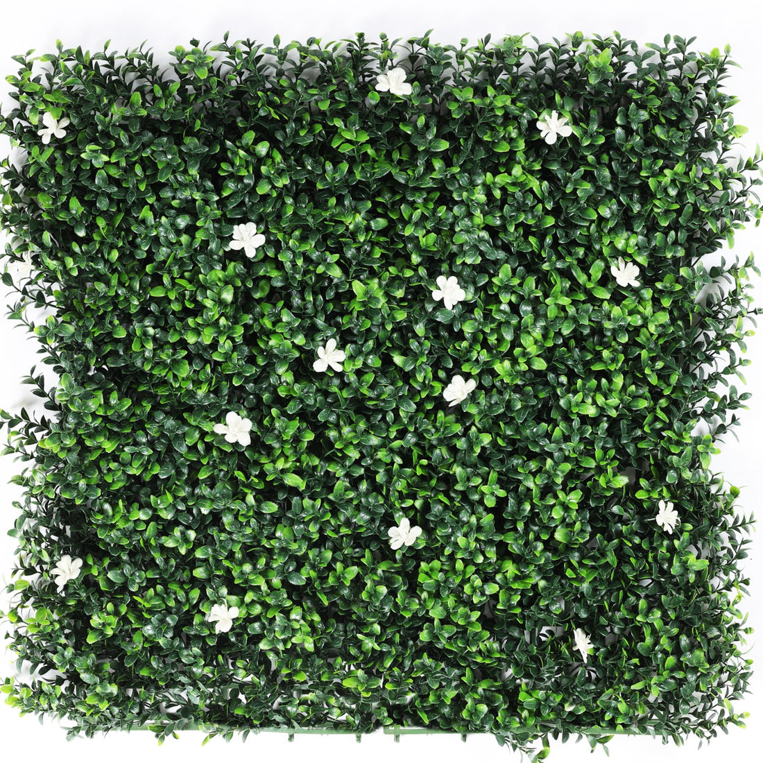 Myrtle Flower - Artificial Hedge Panel for Green Walls - 40&quot;x40&quot; (10.76 sqft) - Green Warehouse