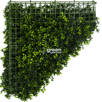 Myrtle Leaf - Artificial Hedge Panel for Green Walls -40&quot;x40&quot; (10.76 sqft)