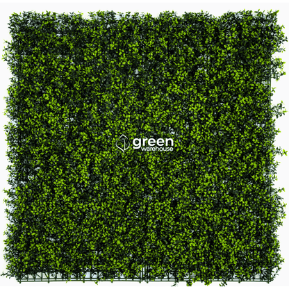 Myrtle Leaf - Artificial Hedge Panel for Green Walls -40&quot;x40&quot; (10.76 sqft)