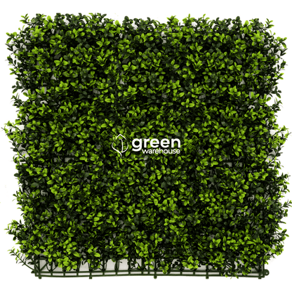 Myrtle Leaf - Artificial Hedge Panel for Green Walls -40&quot;x40&quot; (10.76 sqft)